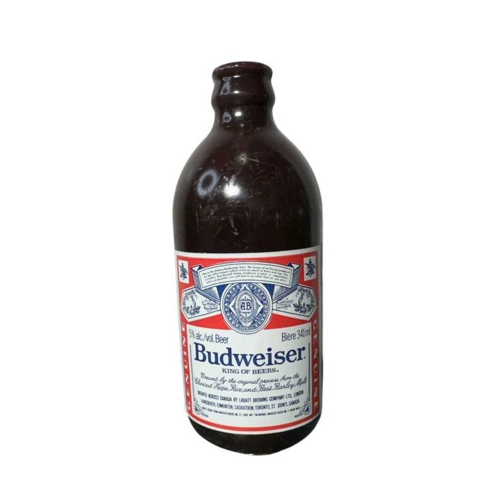 Vintage Budweiser Candle Never Burned